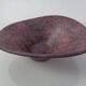 Large purple and black 704 Ruscha art ceramic bowl, Germany, 1960s.