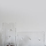 2 Murano glass vases design Toso Renato for Fratelli Toso, Italy 1964