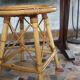 Tabouret vintage en rotin