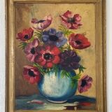 Nature morte sur toile