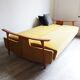 Banquette scandinave velours