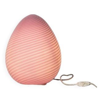 Lampe œuf Murano pour Vetri