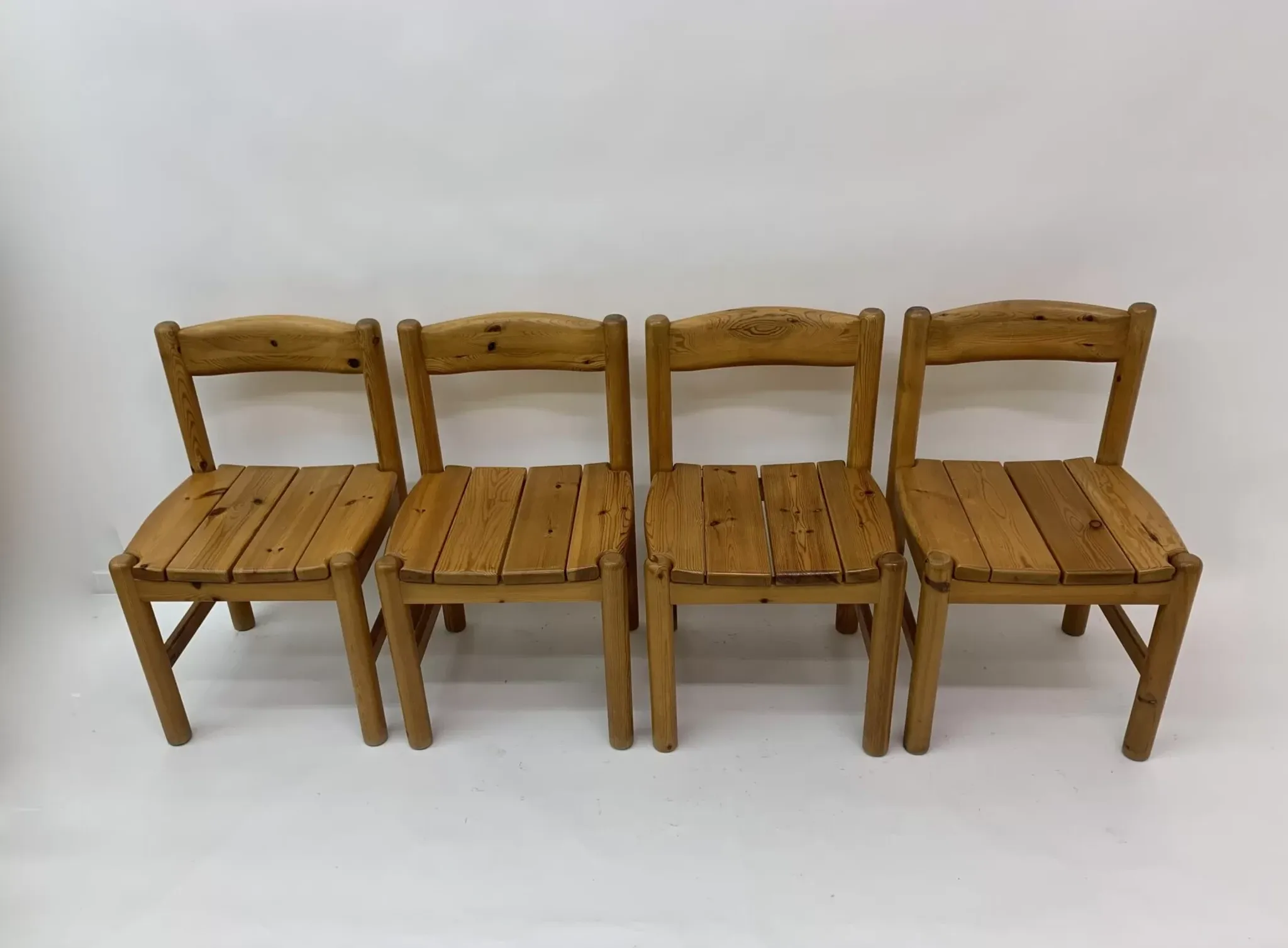 Set of 4 Rainer Daumiller dining chairs, 1970s