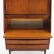 1960s Danish Teak Secretary/Writing Cabinet