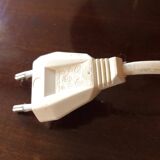 Ceramic lamp and textured fabrics