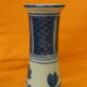 Pair of Asian porcelain vases. Blue décor.