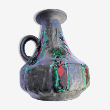 Vase en ceramique  style west germany