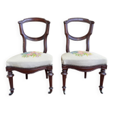 Pair of chairs Napoleon III