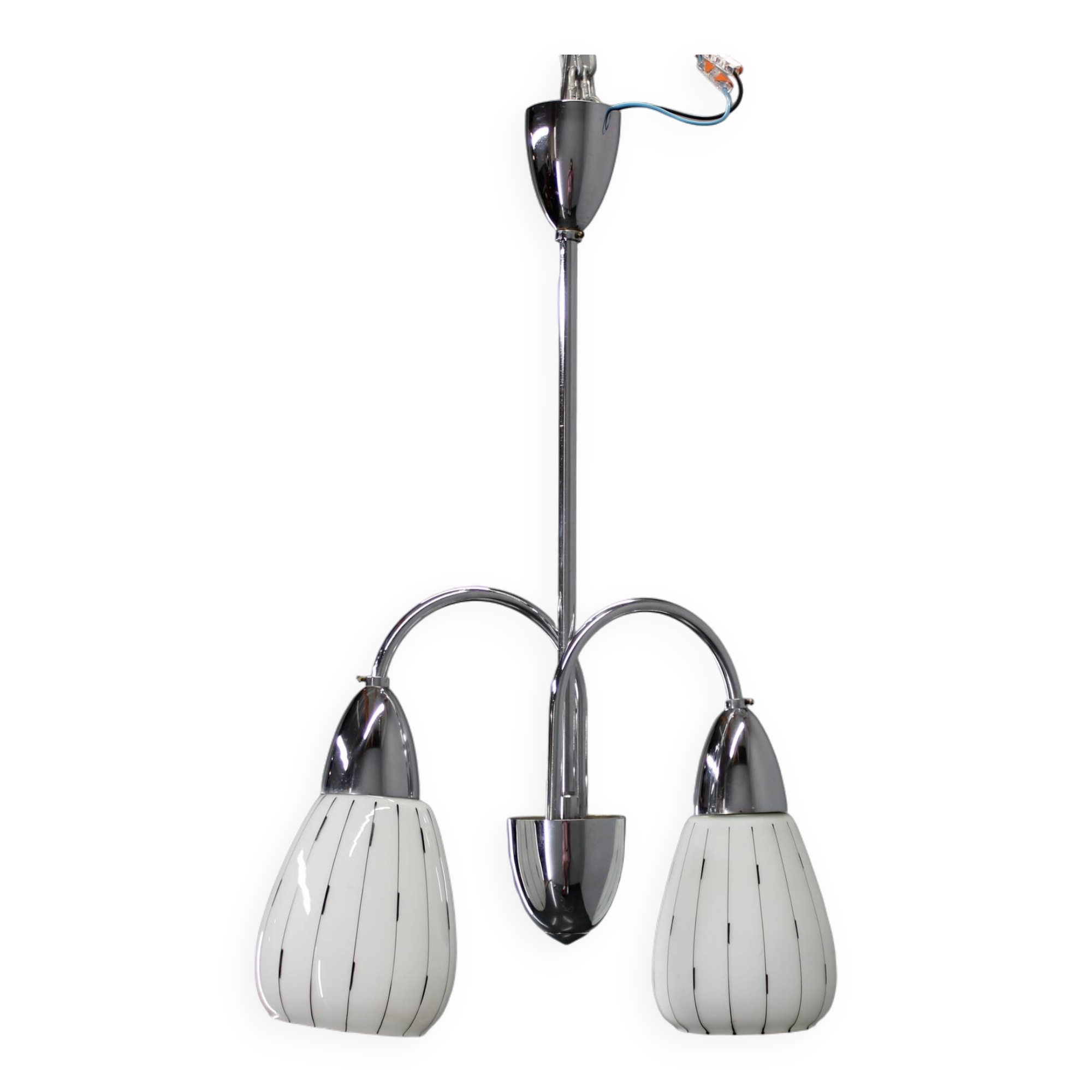 1950s Vintage Chandelier by Instala Decin, Czechoslovakia