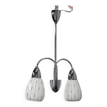 1950s Vintage Chandelier by Instala Decin, Czechoslovakia