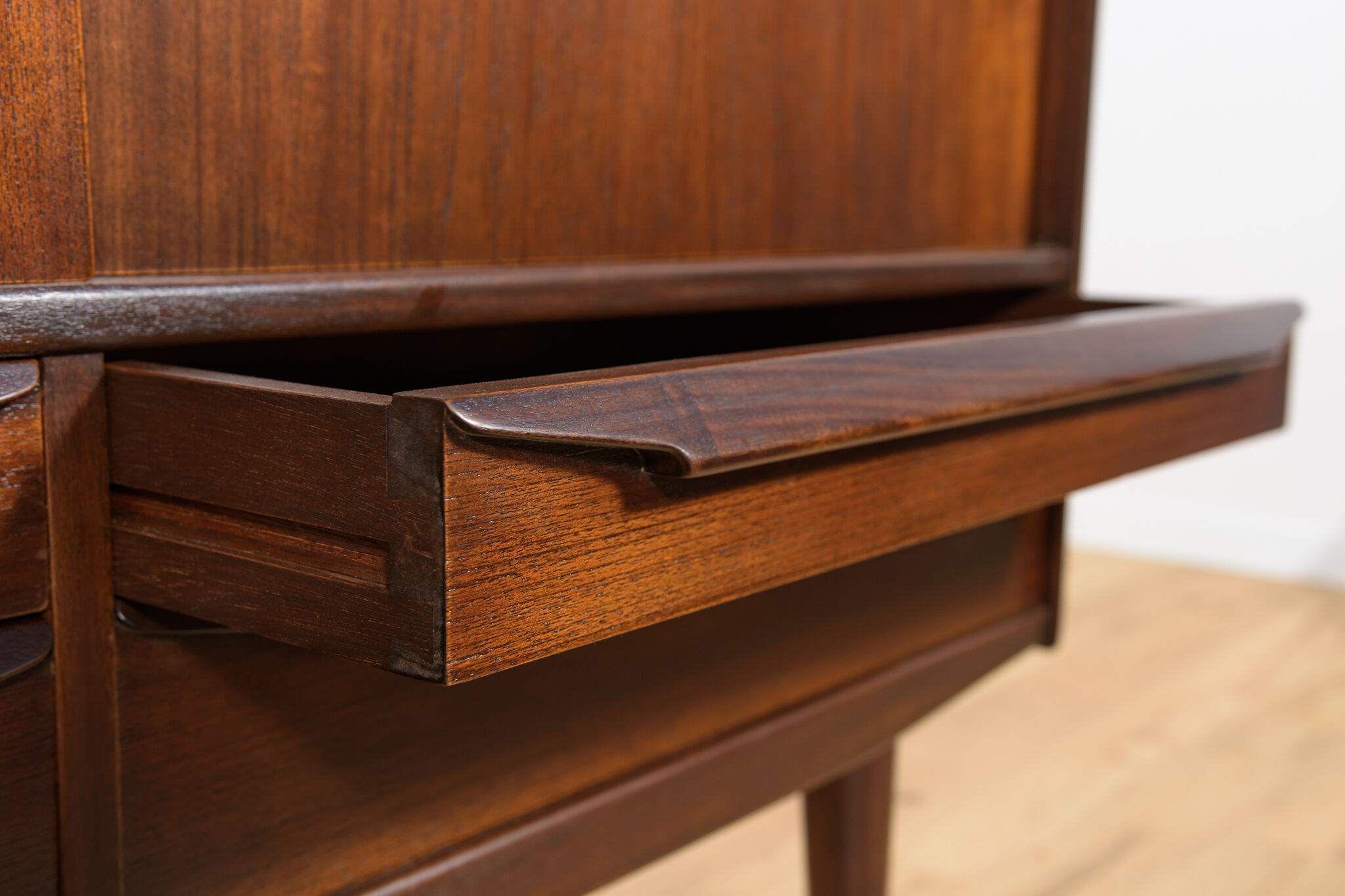Mid century Danish Teak Highboard, 1960s