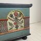 Old polychrome Alsatian chest