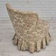 1970s, Danish easy side chair, original very good condition, floral furniture velour.