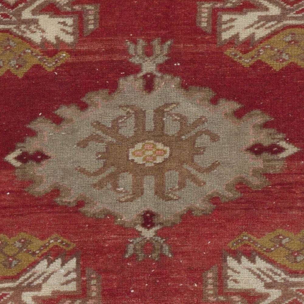 Hand-knotted Small Rug. Vintage Doormat. Turkish Seat Cover. Entryway Rug. Kitchen Mat. Bath Mat