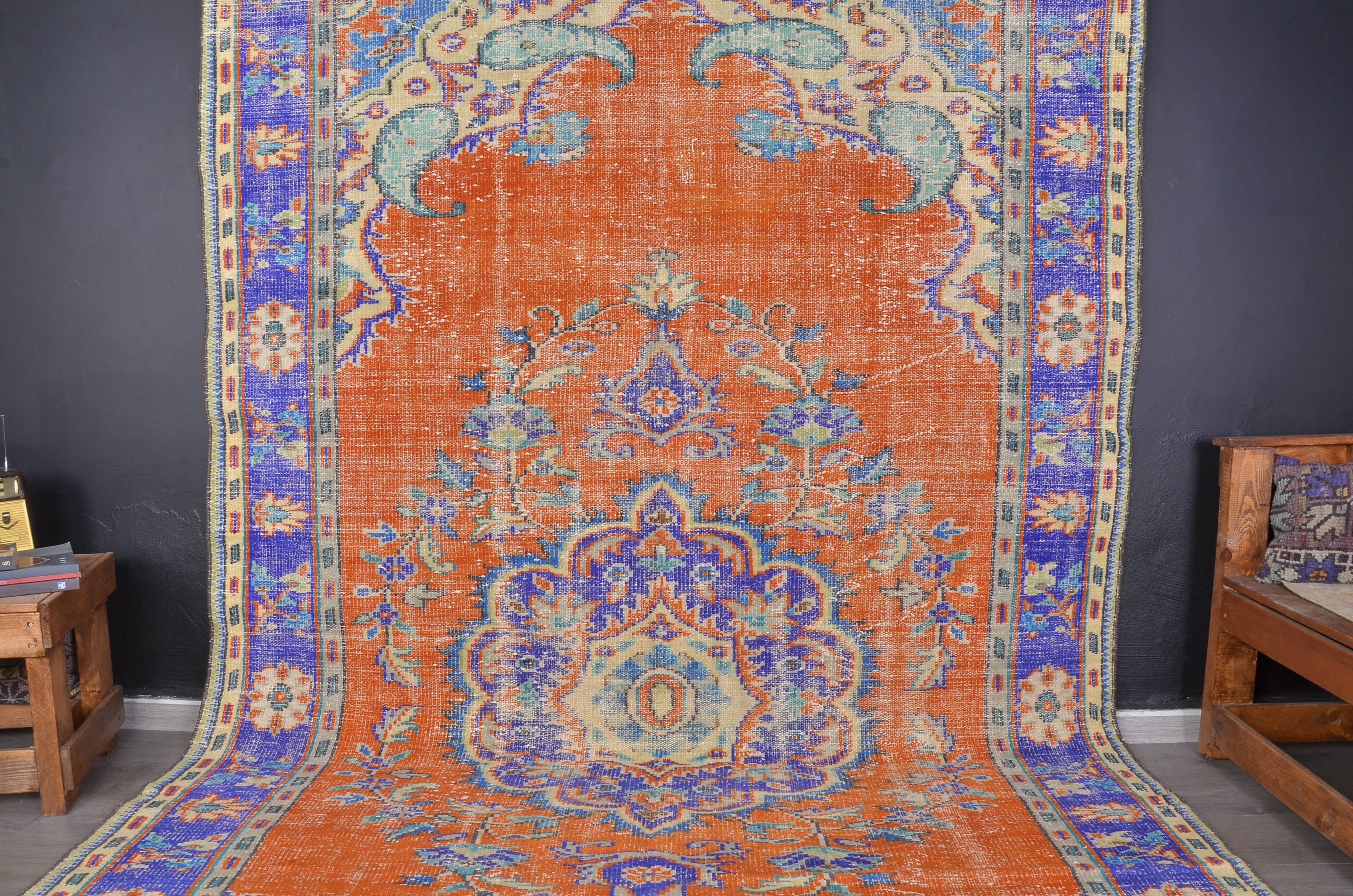 Vintage Oushak Anatolian Rug sku2308