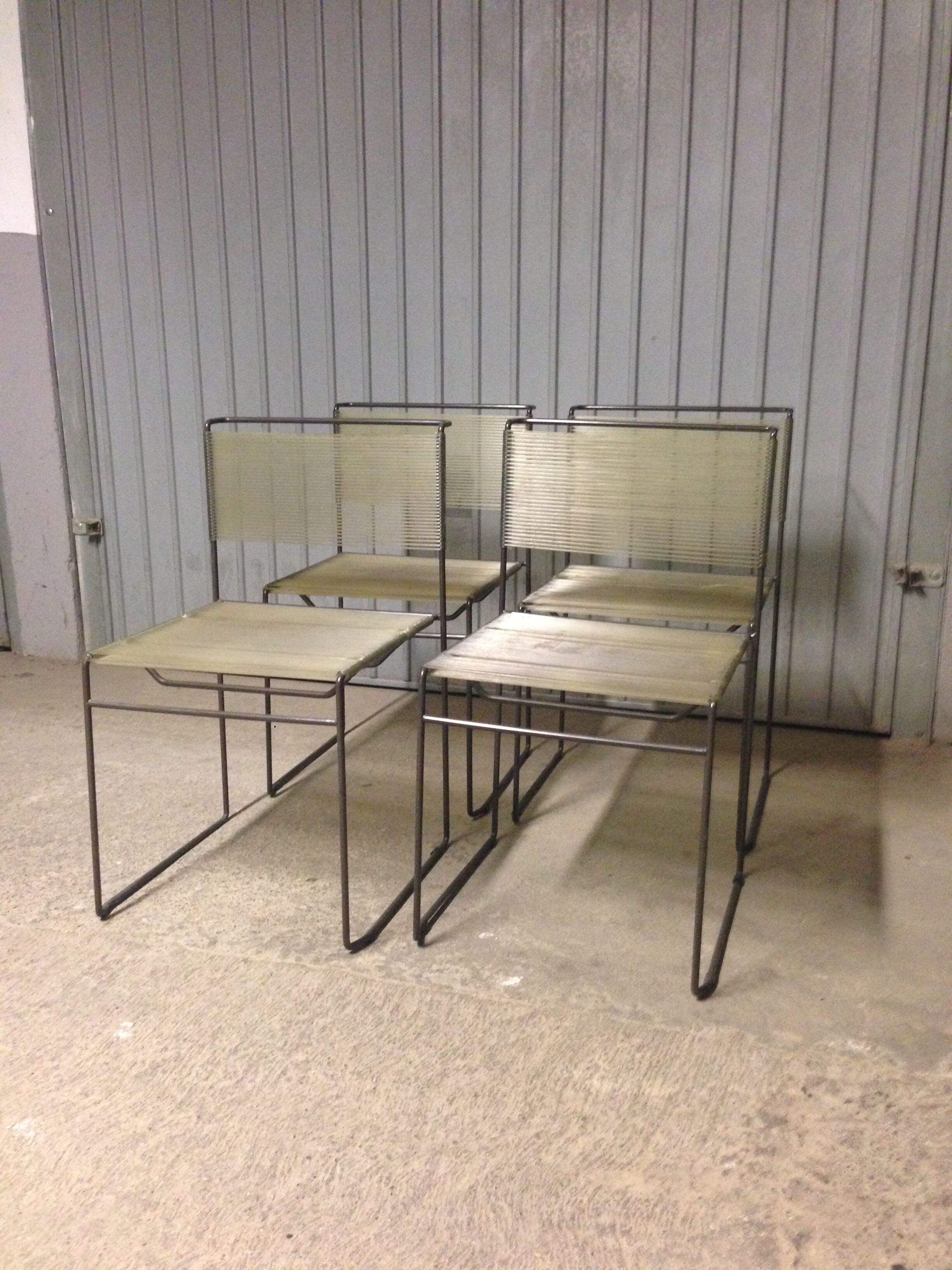 Lot of 4 Chair Giandomenico belloti