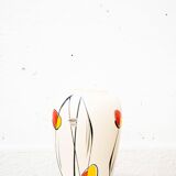 German vintage ceramic vase 1950
