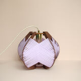 Lilac lamp to put down