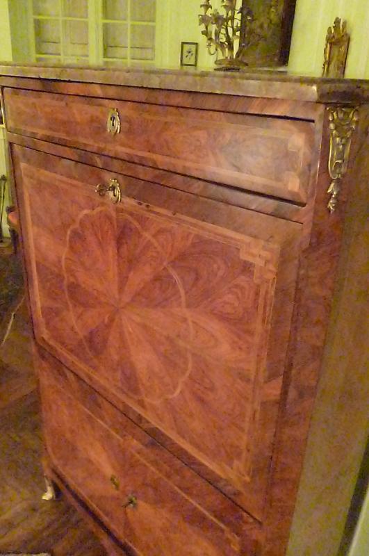 18th-century transition secretary stamped by François Bayer