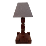 Vintage wooden lamp