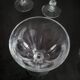 4 button-foot aperitif glasses model Rambouillet Christal d'Arques
