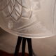 office lamp art nouveau signed Viarme