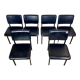 Chaises 1950, set de 6