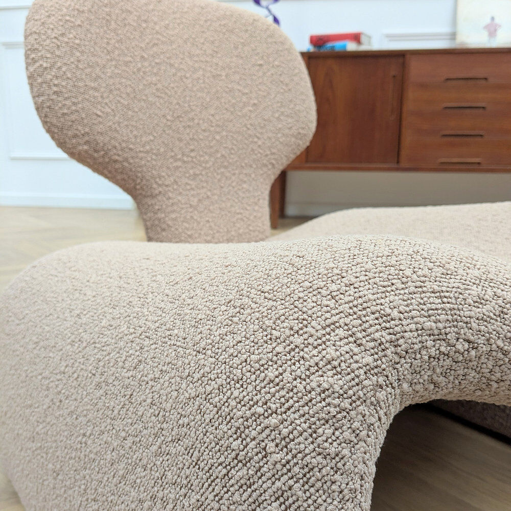 Djinn armchair by Olivier Mourgue reupholstered