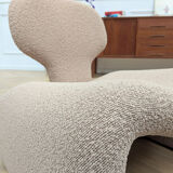 Djinn armchair by Olivier Mourgue reupholstered