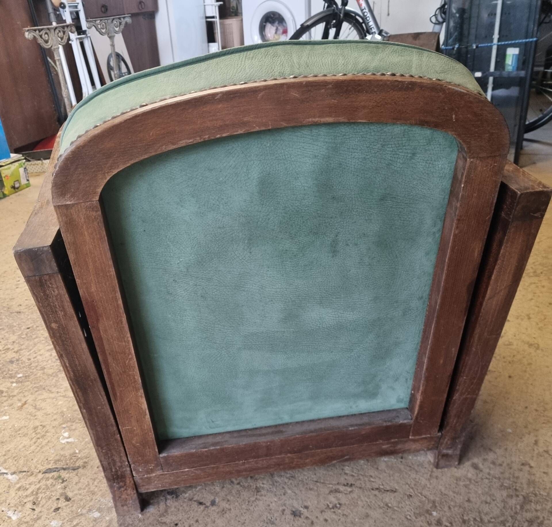 1930s Art Deco rocking chair