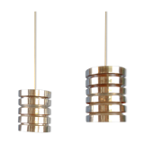 Tubular pendants by Carl Thore for Granhaga, A set of 2.