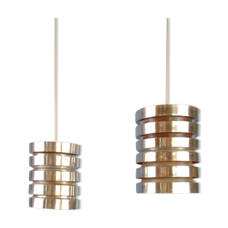 Tubular pendants by Carl Thore for Granhaga, A set of 2.