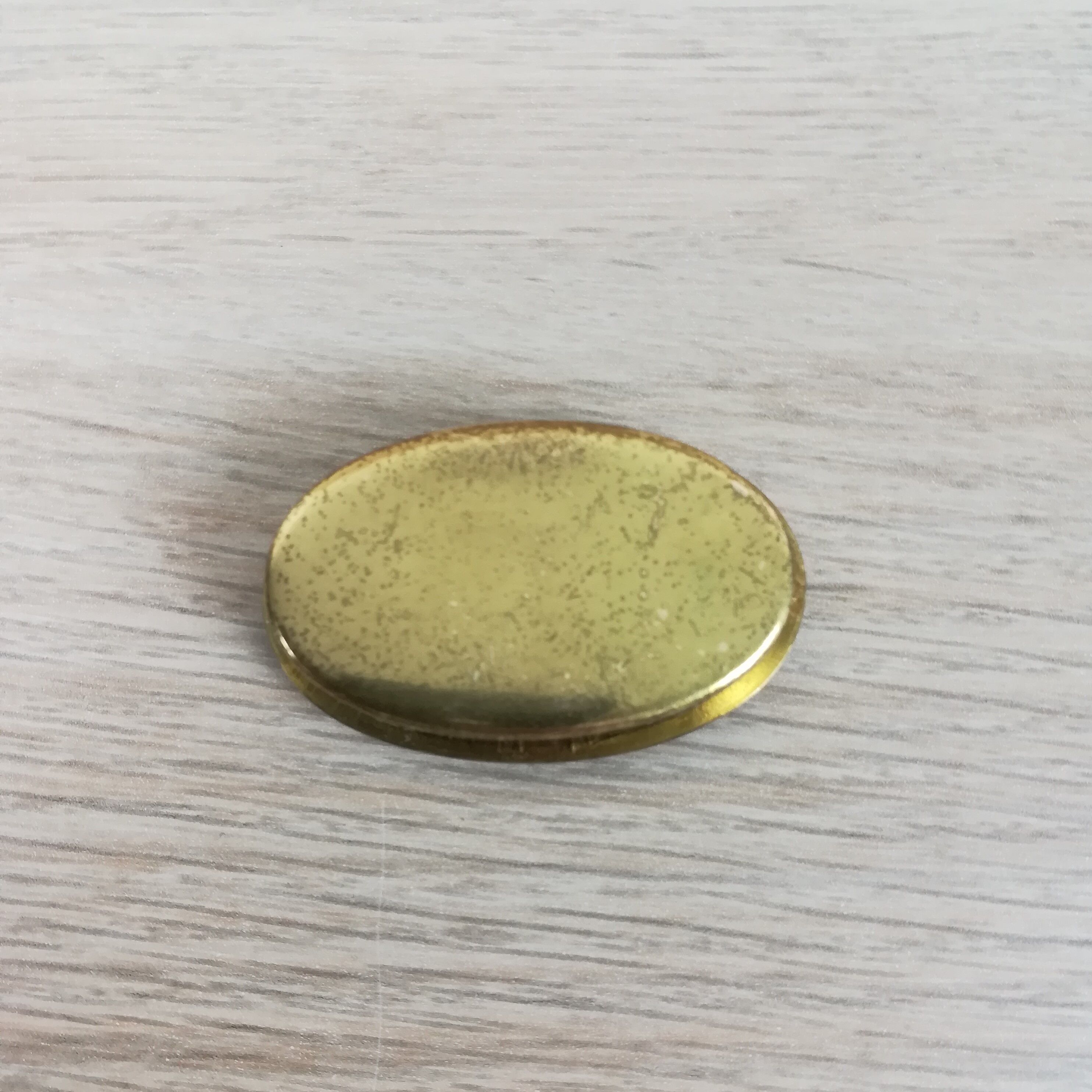 Mother-of-pearl & brass box