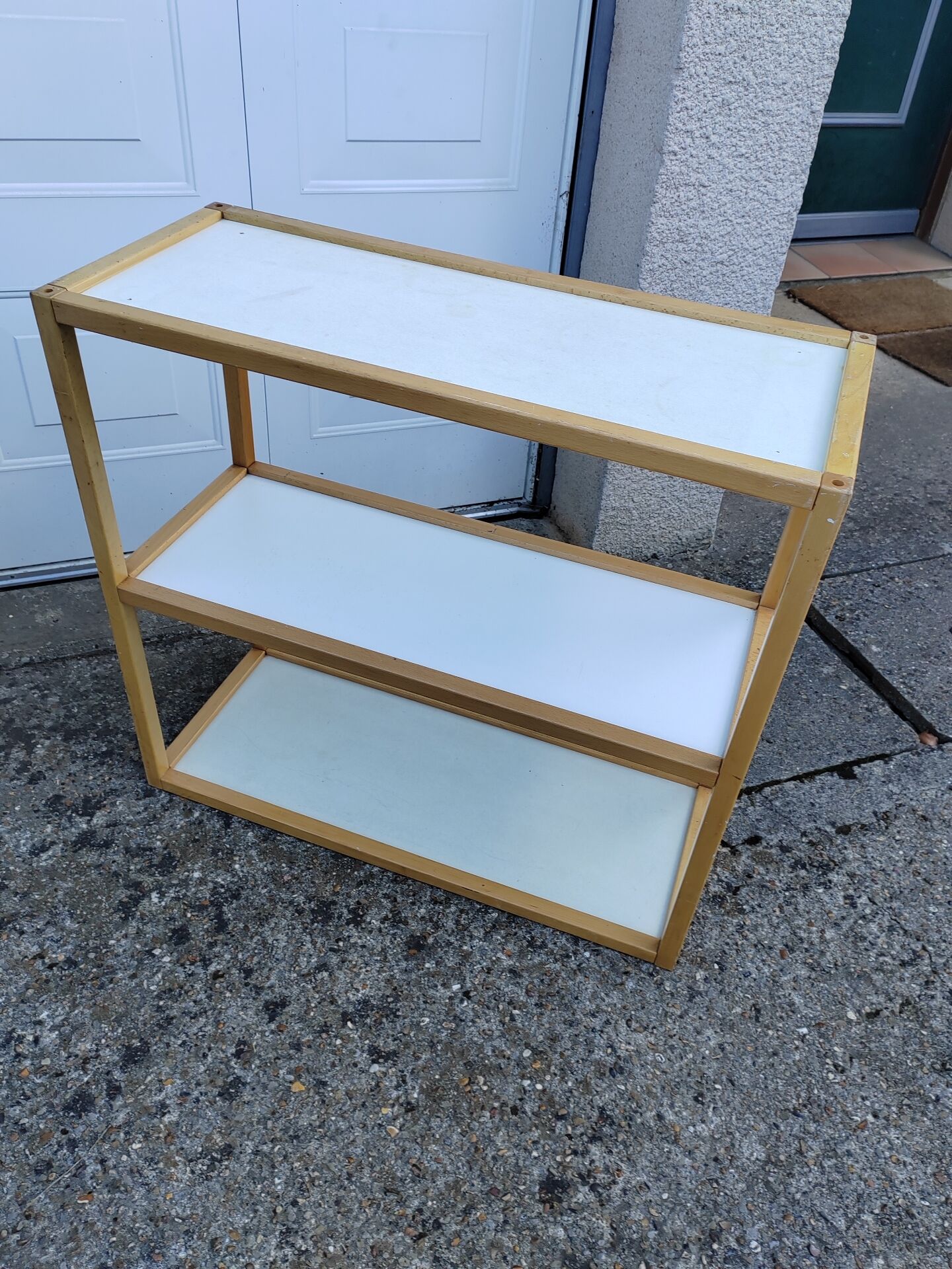 Pair of shelves in the style of André Sornay