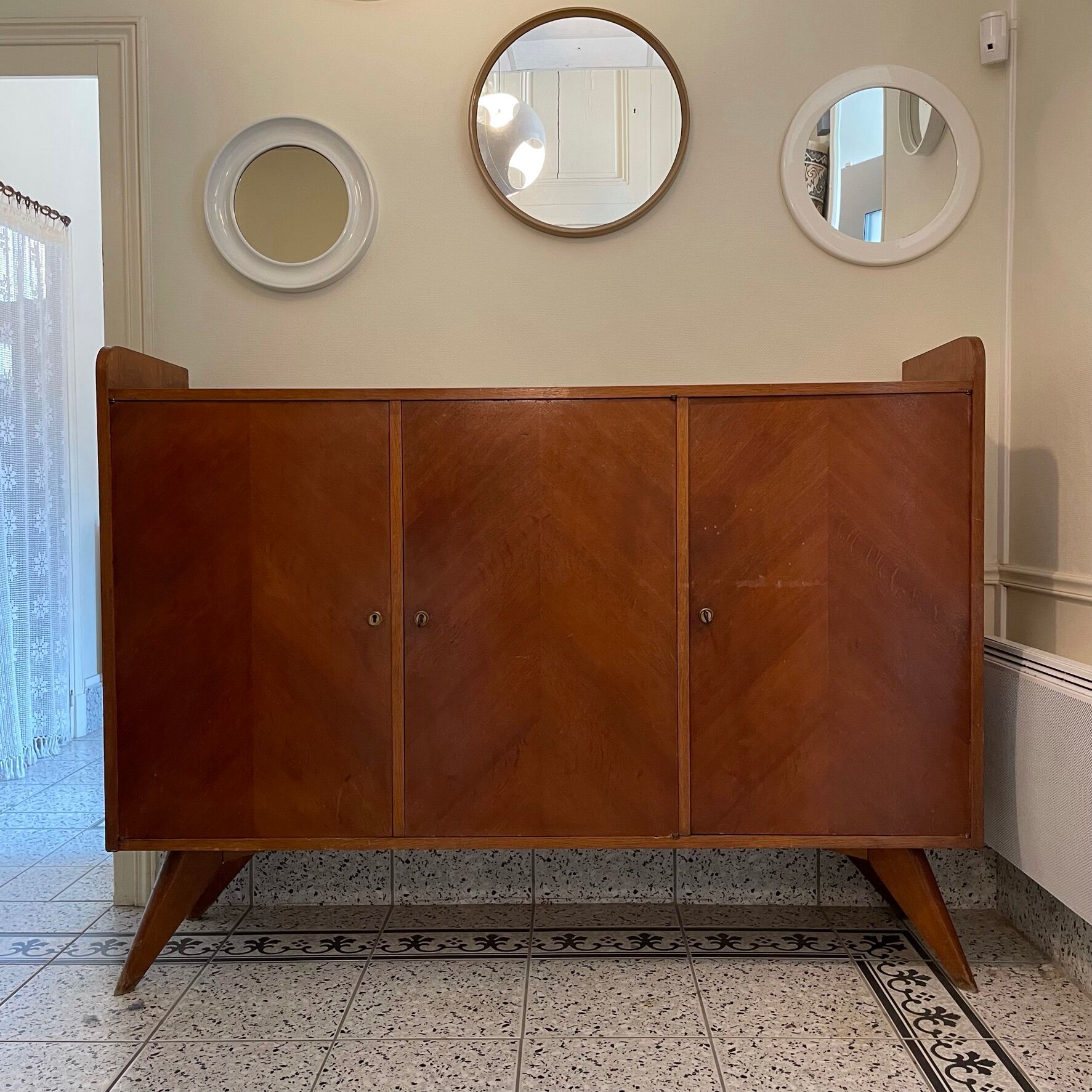 Enfilade haute, oak, 1950