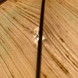 Retro wrought iron and pearl lamp