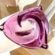 Val Saint Lambert Grand Plate Crystal Violet Murano Modern Antique Vase Object