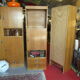 Meuble modulable de bureau ou de salon plaqué chêne des années 1960