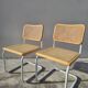 Paire de chaises Marcel Breuer modèle B32 vintage