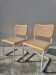 Pair of vintage Marcel Breuer B32 chairs