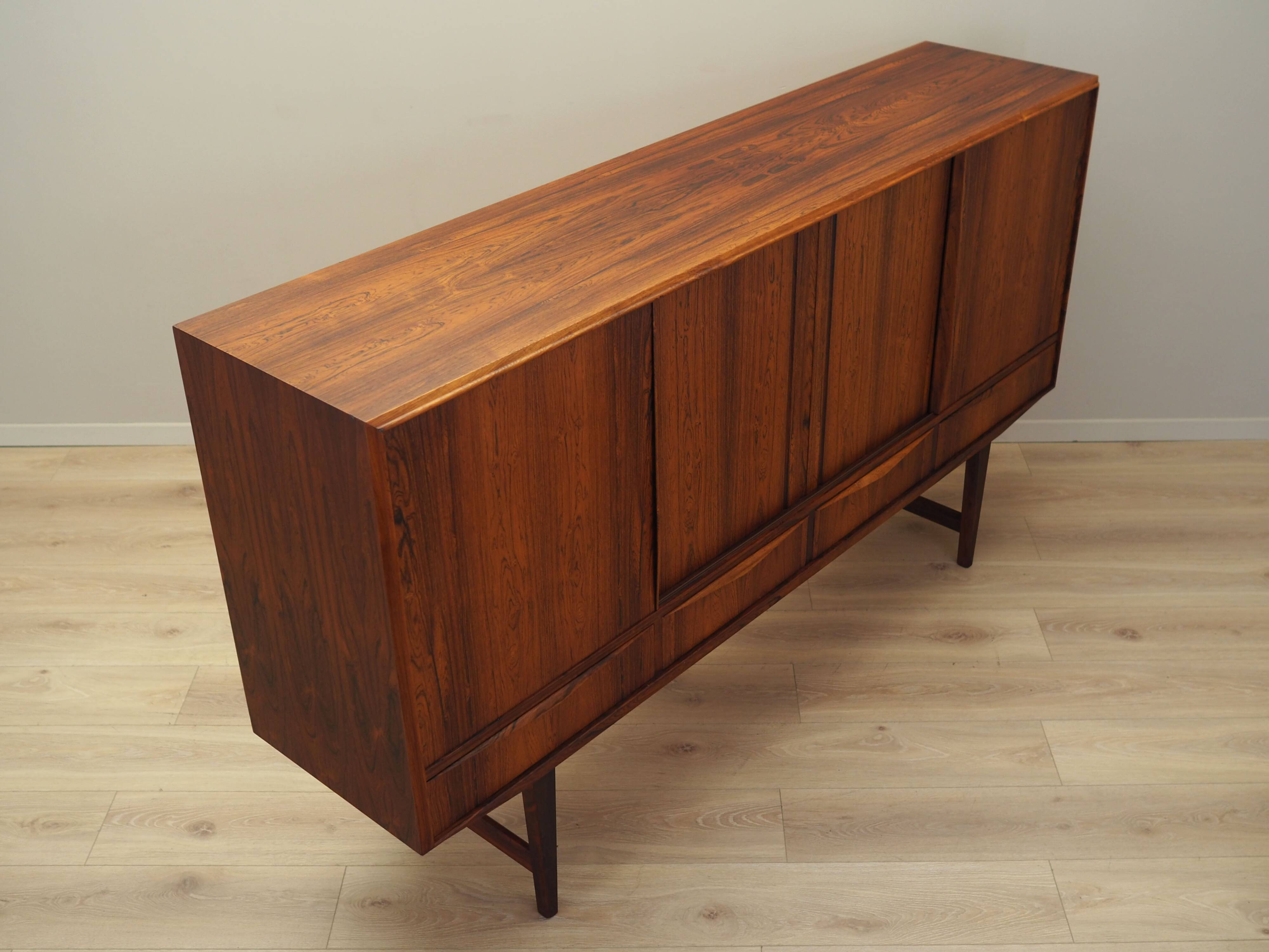 Rosewood highboard, Danish design, 1960s, designer: E.W. Bach