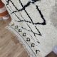 Handmade Moroccan Berber rug 185 x 94 cm