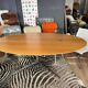 Florence Knoll Oval Desk Table for Knoll International circa 1980
