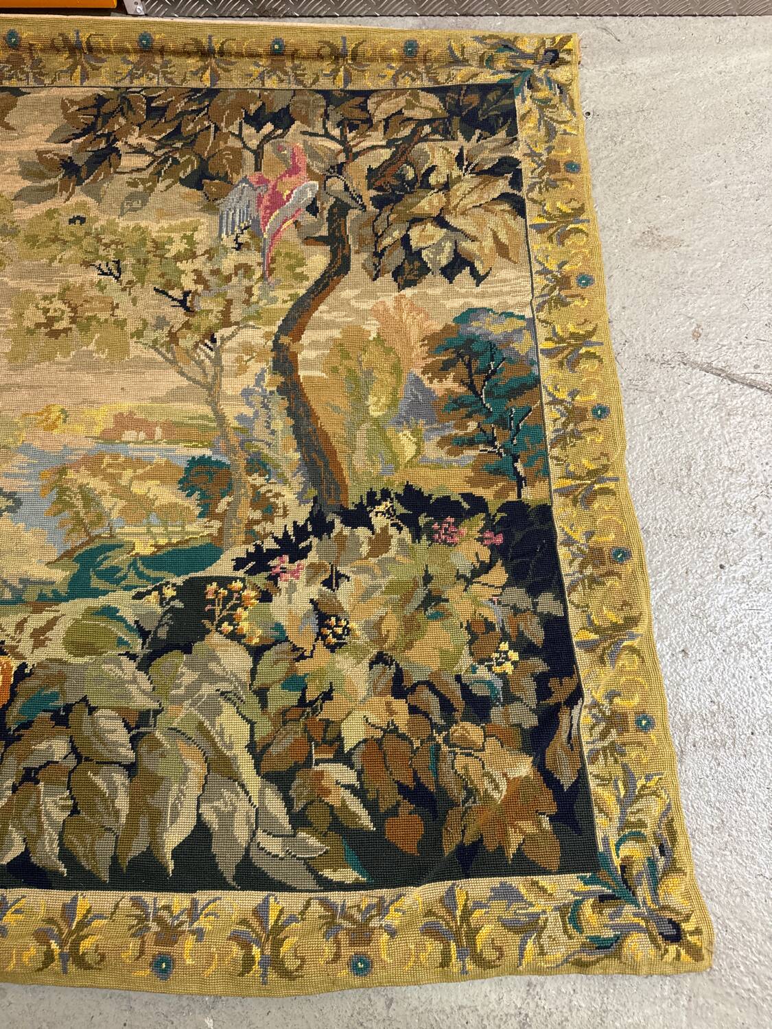 Aubusson style tapestry