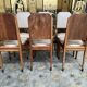 Suite de 6 chaises époque art déco restaurées