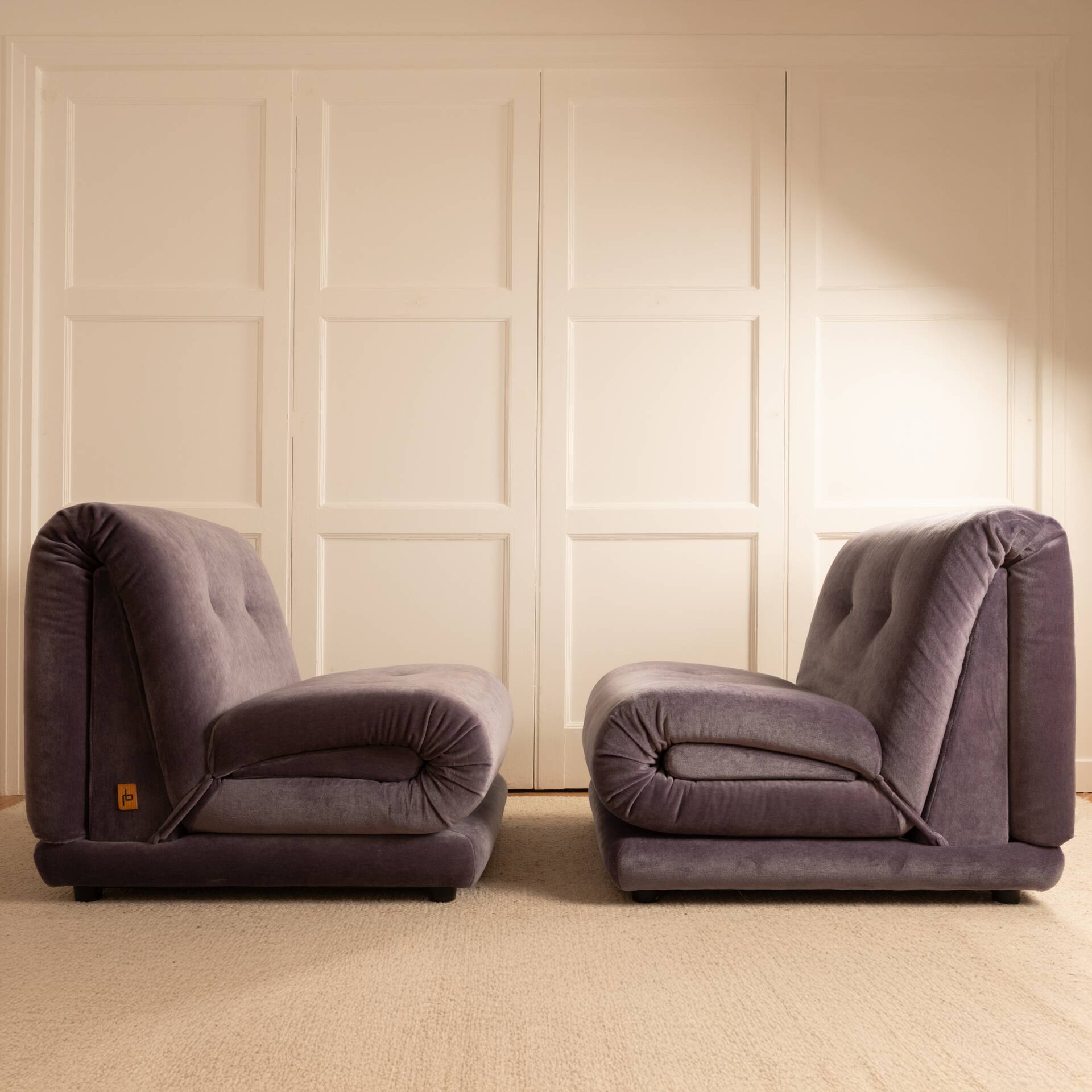 Fauteuils Salotti PD - Italie 70s