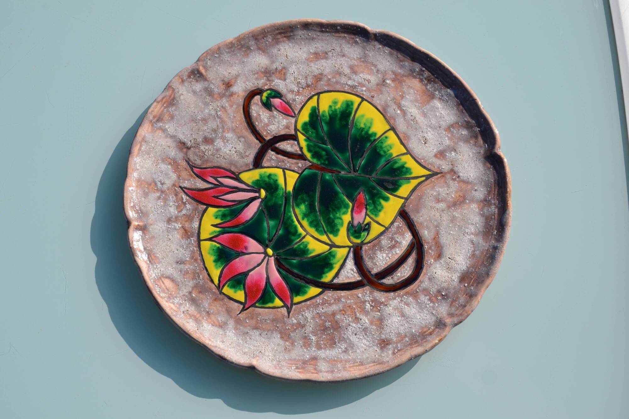3 decorative plates from Vallauris