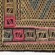 6x8 Mustard & Yellow Vintage Kilim Rug, 184x245Cm