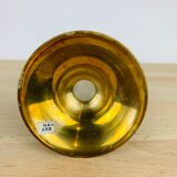 Bougeoir laiton et plexiglas vintage