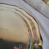 Plat de Service Rond en métal argenté Quist Alpacca